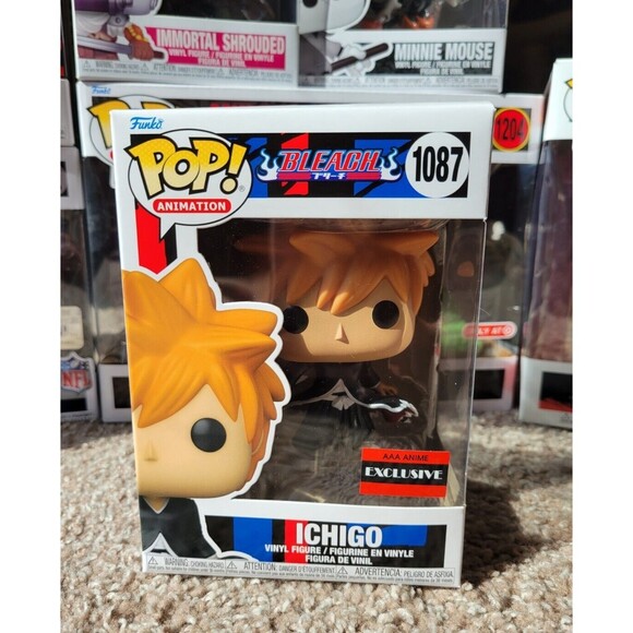 Funko Pop Bleach Ichigo Kurosaki Bankai #1087 AAA Anime Exclusive - Picture 1 of 7